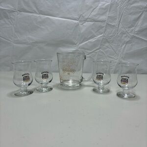 Baileys Goblet Set with Clear Glass Mug